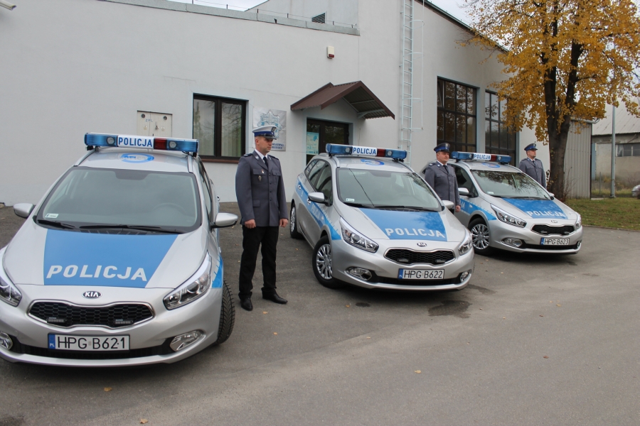 Brzeska Policja :: ma 3 nowe radiowozy