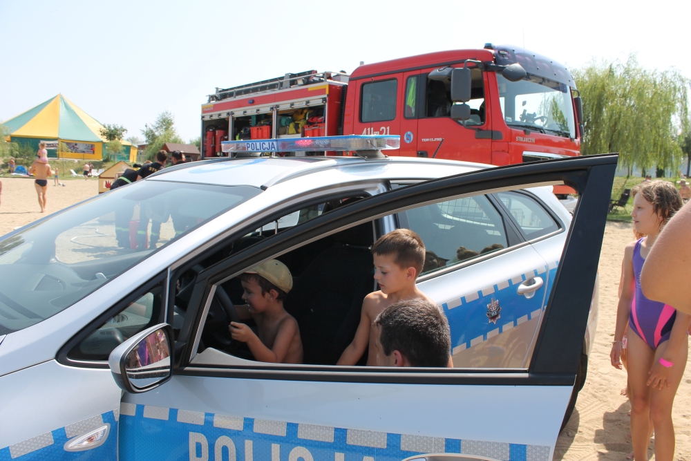 Kręci mnie bezpieczeństwo nad wodą :: akcja brzeskiej Komendy Policji
