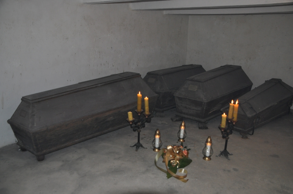 Krypta Kościoła w Okocimiu :: gdzie spoczną szczątki Antoniego Jana Goetz 